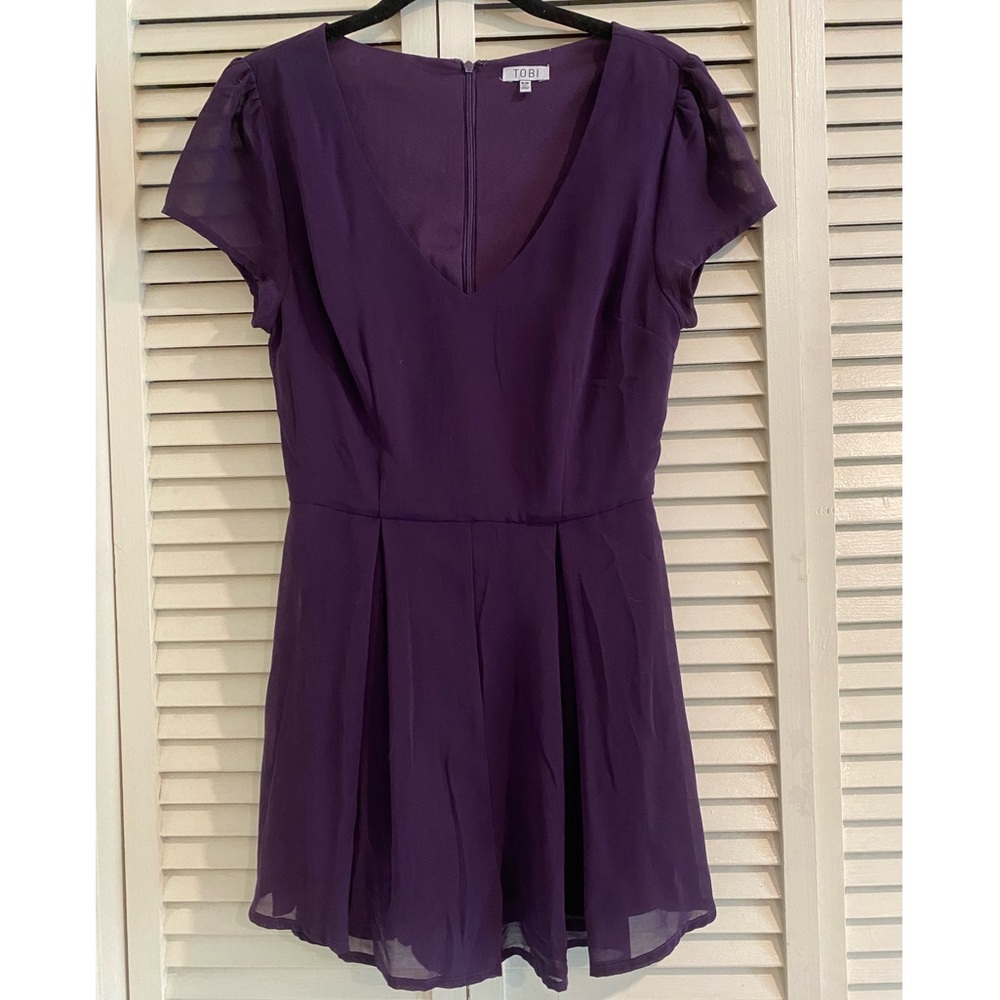 Purple romper from Tobi